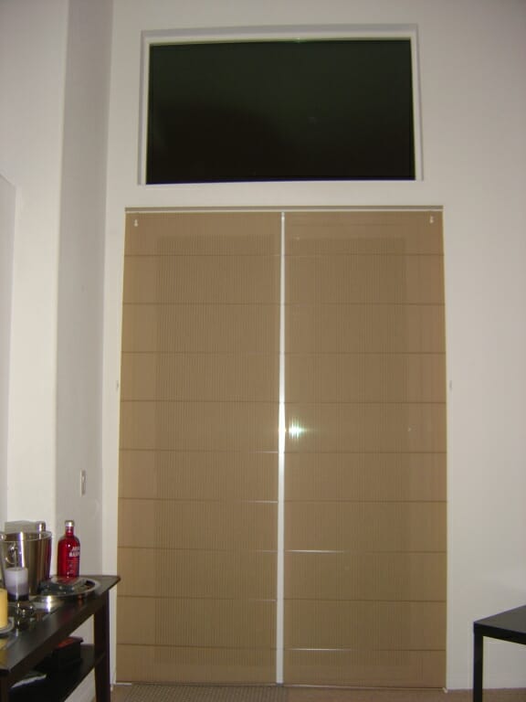 Window Coverings For French Doors Pull Down Blinds Roman Shades
