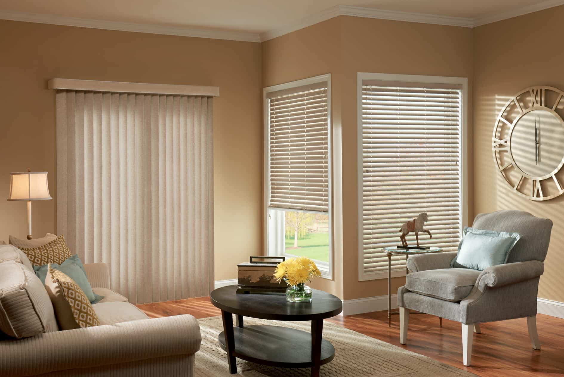 Vertical Blinds 3 Blind Mice Window Coverings Vertical Blinds Can Be Motorized For Convenience